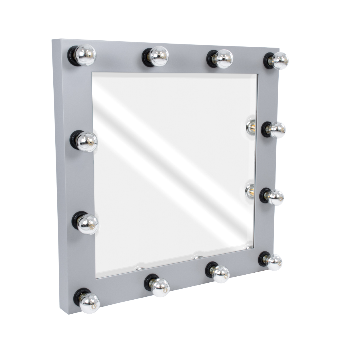 MIRROR-80×80-3 GloboStar® MAKEUP MIRROR-80×80-3 Μοντέρνος Καθρέπτης Μακιγιάζ με Πλαίσιο Φυσικού Ξύλου με Διακόπτη On/Off 12 x E27 AC220-240V – Μ80 x Π7 x Υ80cm – Γκρι Τσιμέντου MIRROR-80×80-3 GloboStar® MAKEUP MIRROR-80×80-3 Μοντέρνος Καθρέπτης Μακιγιάζ με Πλαίσιο Φυσικού Ξύλου με Διακόπτη On/Off 12 x E27 AC220-240V – Μ80 x Π7 x Υ80cm – Γκρι Τσιμέντου