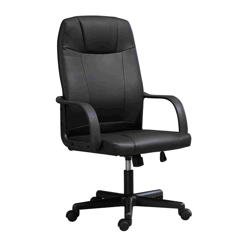 WOODWELL ΕΟ560BF1010 Πολυθρόνα Γραφείου Διευθυντή Pvc Μαύρο 61x52x102/114cm ΕΟ560 WOODWELL ΕΟ560BF1010 Πολυθρόνα Γραφείου Διευθυντή Pvc Μαύρο 61x52x102/114cm ΕΟ560