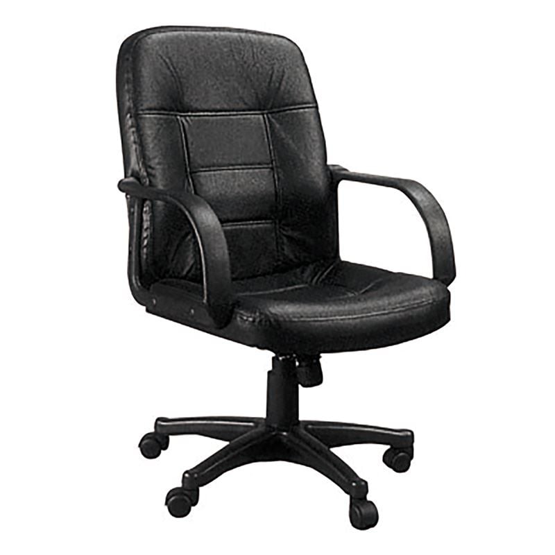WOODWELL ΕΟ532BF1300 Πολυθρόνα Γραφείου PU Μαύρο 59x61x90/100cm ΕΟ532 WOODWELL ΕΟ532BF1300 Πολυθρόνα Γραφείου PU Μαύρο 59x61x90/100cm ΕΟ532