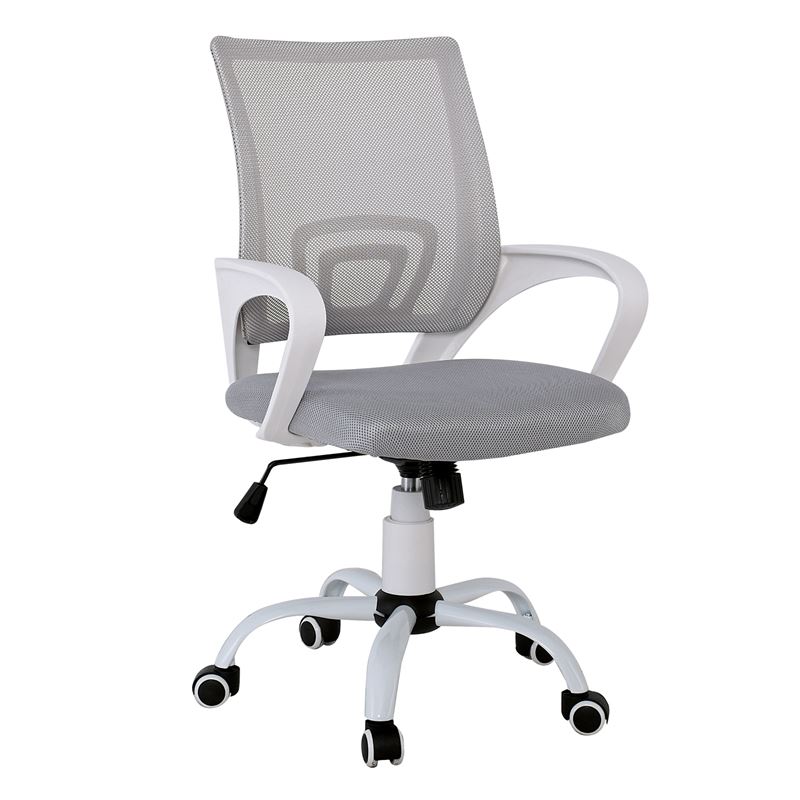 WOODWELL ΕΟ254,1SBF2101-S Πολυθρόνα-Pro Γραφείου με Ανάκλιση, Βάση Μέταλλο Βαφή Άσπρο, Γκρι Mesh 57x53x86/96cm ΕΟ254,1S WOODWELL ΕΟ254,1SBF2101-S Πολυθρόνα-Pro Γραφείου με Ανάκλιση, Βάση Μέταλλο Βαφή Άσπρο, Γκρι Mesh 57x53x86/96cm ΕΟ254,1S