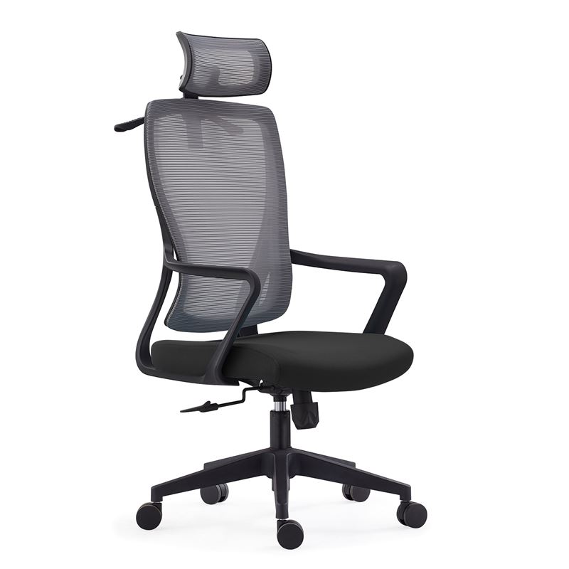 WOODWELL ΕΟ617,2BF3850 Πολυθρόνα Γραφείου Διευθυντή, Mesh Γκρι, Ύφασμα Μαύρο 68x63x110/120cm ΕΟ617,2 WOODWELL ΕΟ617,2BF3850 Πολυθρόνα Γραφείου Διευθυντή, Mesh Γκρι, Ύφασμα Μαύρο 68x63x110/120cm ΕΟ617,2