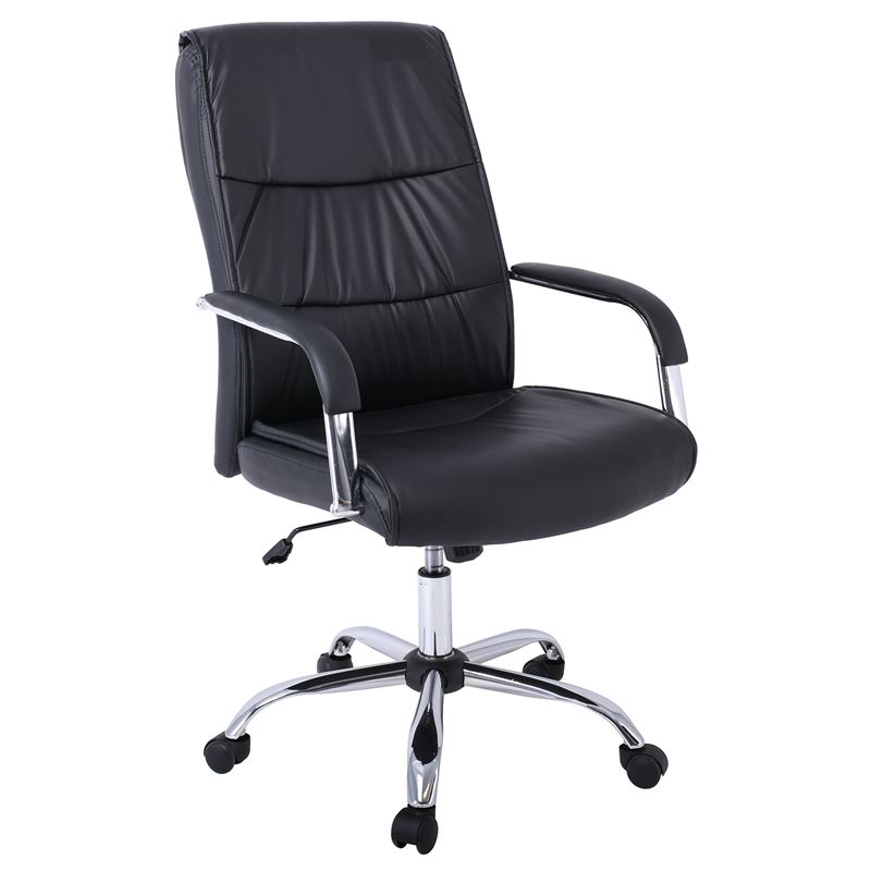 WOODWELL ΕΟ220,1BF5100 Πολυθρόνα Διευθυντή Βάση Μέταλλο Χρώμιο – PU Μαύρο 60x70x104/114cm ΕΟ220,1 WOODWELL ΕΟ220,1BF5100 Πολυθρόνα Διευθυντή Βάση Μέταλλο Χρώμιο – PU Μαύρο 60x70x104/114cm ΕΟ220,1
