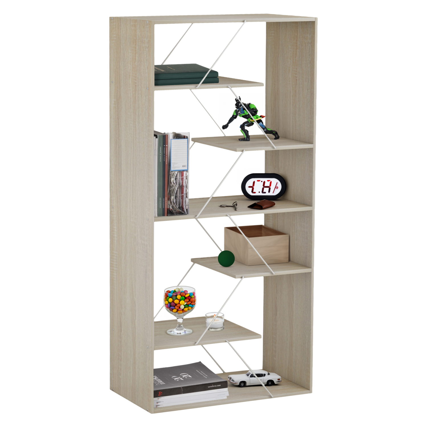 Intrahome ΒΙΒΛΙΟΘΗΚΗ CASABLANCALTCASABLANCAIIVRY-SUR-SEUPINGTON .11 PIECASABLANCALTCASABLANCAIERMIVRY-SUR-SEINEICASABLANCALTCASABLANCAIZKUCASABLANCALCASABLANCA_LUMPURURG ΜΕΛΑΜΙΝΗ-ΛΕΥΚΕΣ ΜΕΤΑΛΛΙΚΕΣ ΒΕΡΓΕΣ 84x24x157Υεκ. intraho-1644091