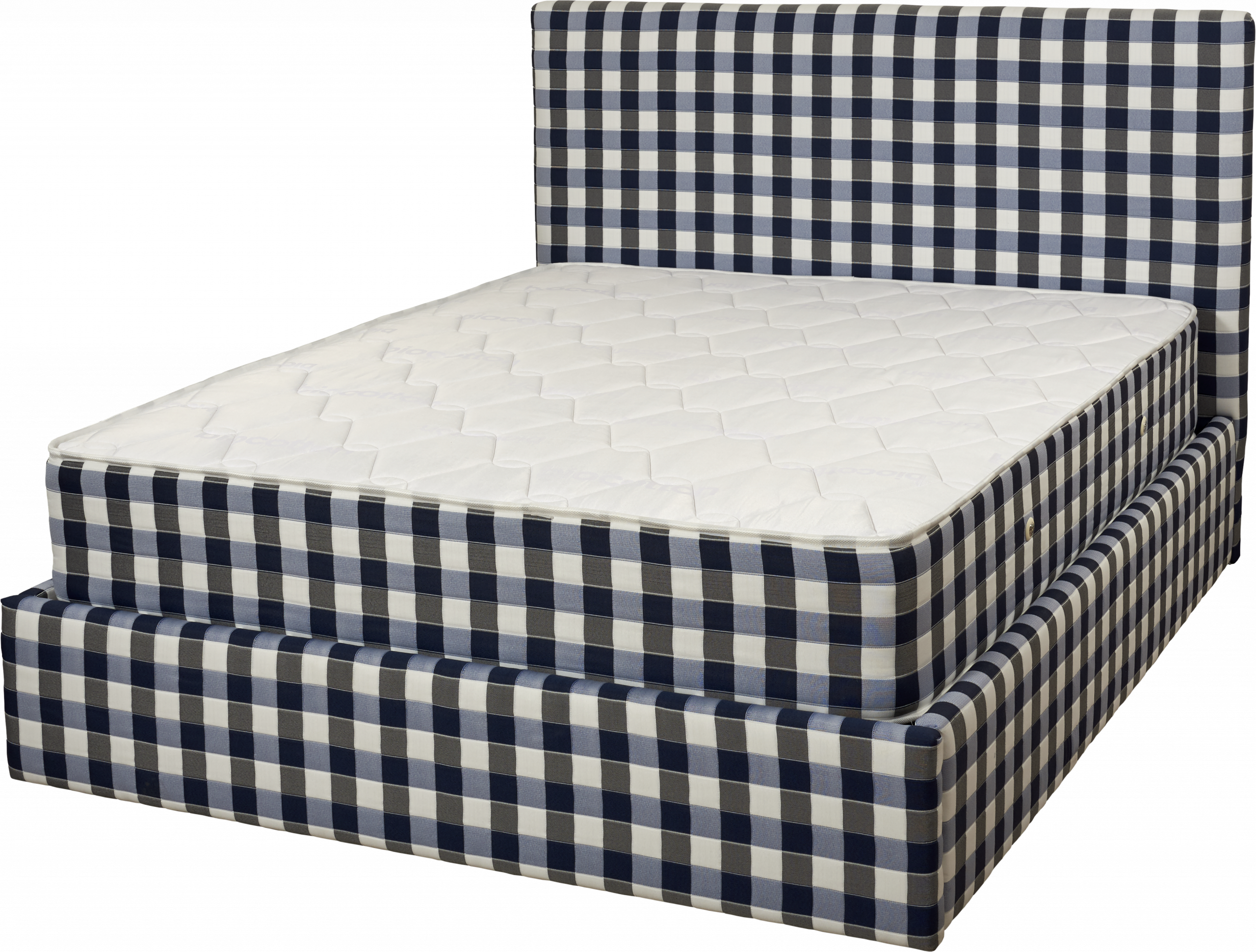 KPS KPS/ ΝΤΥΜΕΝΟ ΚΡΕΒΑΤΙ ΜΕ ΜΠΛΕ ΚΑΡΟ BIOCOTTON ΥΦΑΣΜΑ ΧΩΡΙΣ ΑΠΟΘΗΚΕΥΤΙΚΟ ΧΩΡΟ 150X190 ΕΚ. KPS-000020