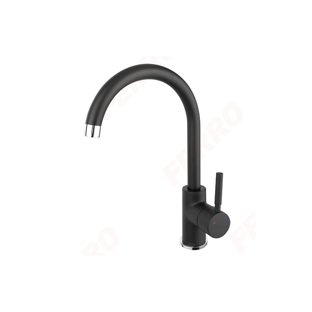 KARAG LUGIO Μπαταρία κουζίνας μαύρη LUGIO BLG4BL FERRO KARAG-5902194995856 KARAG LUGIO Μπαταρία κουζίνας μαύρη LUGIO BLG4BL FERRO KARAG-5902194995856