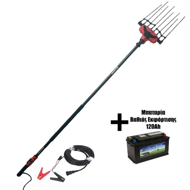 Ελαιοραβδιστικό Blue Bird EGEO 22-50 12V Μπαταρίας Ιταλίας Καρμπονικό KIDO-
090/650A