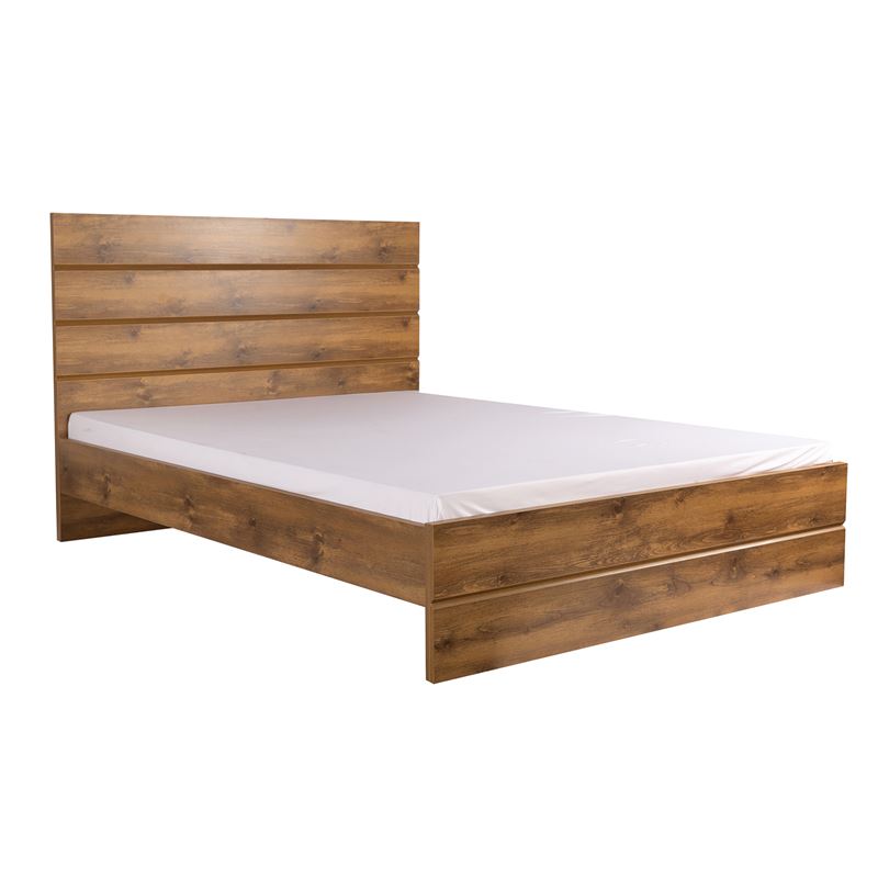 WOODWELL Ε7018,1BORNEO Κρεβάτι Διπλό, για Στρώμα 150x200cm, Απόχρωση Καρυδί 160x211x114cm Ε7018,1 WOODWELL Ε7018,1BORNEO Κρεβάτι Διπλό, για Στρώμα 150x200cm, Απόχρωση Καρυδί 160x211x114cm Ε7018,1
