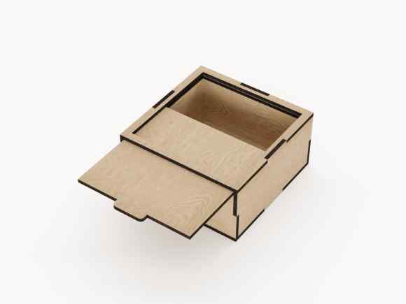 Σετ 2 τεμαχίων – Intra Ξύλινο Κουτί “Natural Slide” είναι μια λιτό αλλά εξαιρετικά πρακτικό 49x35x7 cm Box20-00899