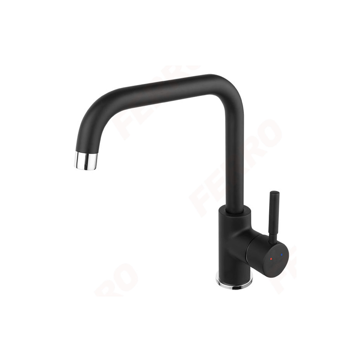 KARAG  RATIO Μπαταρία κουζίνας μαύρη RATIO BTI4BL FERRO KARAG-5903738226078