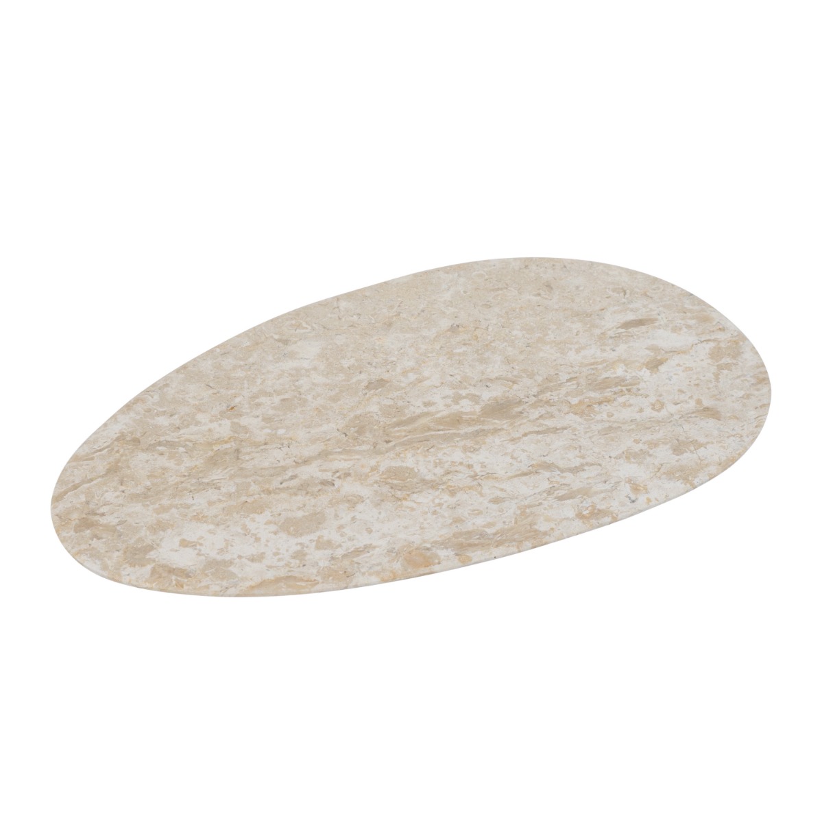 Artekko Marble Μπεζ Μαρμάρινη Πιατέλα (30x17x1)cm Artekko C5462