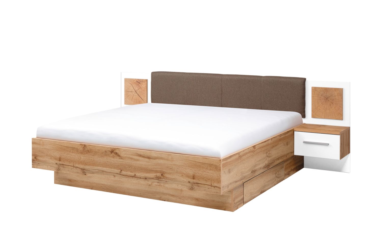 Lh-homefurniture Κρεβατοκάμαρα Campus με αποθηκευτικό χώρο για στρώμα 180x200cm A_CMP_BD Lh-homefurniture Κρεβατοκάμαρα Campus με αποθηκευτικό χώρο για στρώμα 180x200cm A_CMP_BD