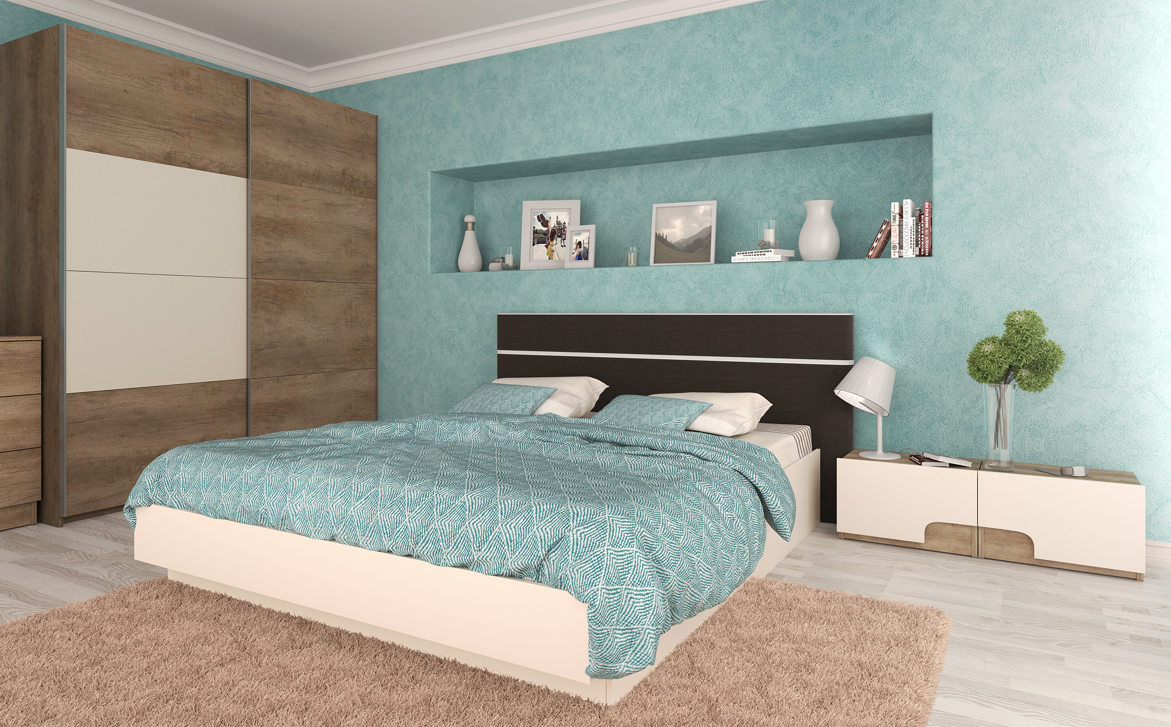 Σετ Κρεβατοκάμαρας ξύλινο CAPRICE 160×200 DIOMMI 40-026 DIOMMI-40-026 Σετ Κρεβατοκάμαρας ξύλινο CAPRICE 160×200 DIOMMI 40-026 DIOMMI-40-026
