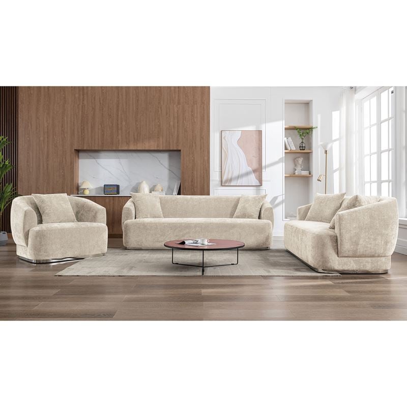 WOODWELL Ε9425,S1CARACAS Set Σαλόνι – Καθιστικό Πολυθρόνα-2Θέσιος-3Θέσιος, Ύφασμα Μπεζ 110×98/193×98/232×98 x H80cm Ε9425,S1 WOODWELL Ε9425,S1CARACAS Set Σαλόνι – Καθιστικό Πολυθρόνα-2Θέσιος-3Θέσιος, Ύφασμα Μπεζ 110×98/193×98/232×98 x H80cm Ε9425,S1
