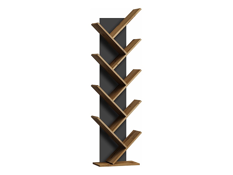 Βιβλιοθήκη NOEL WOTAN OAK + BLACK 155X45 DIOMMI NOELDWC DIOMMI-80-2175