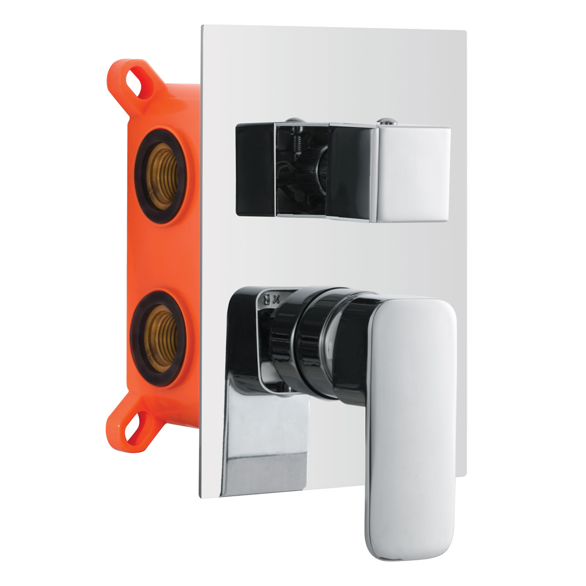 KARAG  GINKO Μίκτης ντους τριπλός DELOS Cromo CFL04A KARAG KARAG-5206836019666