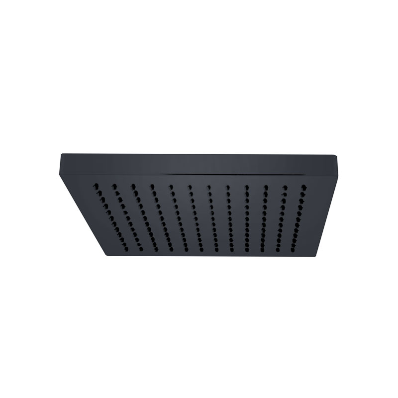 KARAG  ACCESSORIES Κεφαλή ντους Μαύρη CFT205B PRAXIS KARAG 20x20cm KARAG-5206836028026