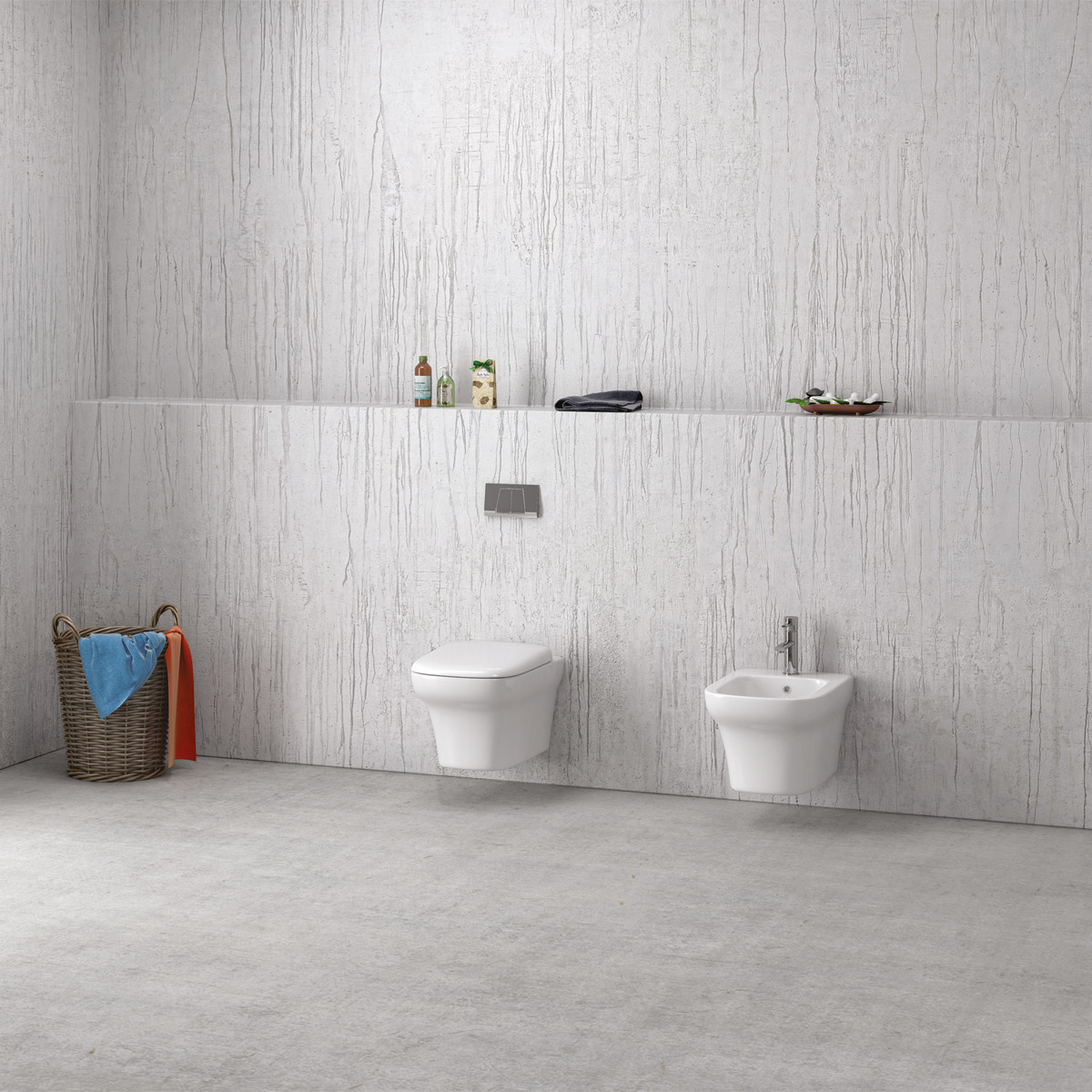 KARAG  GRACE Λεκάνη αναρτώμενη με κάλυμμα GRACE CH 10134 KARAG KARAG-5206836600499