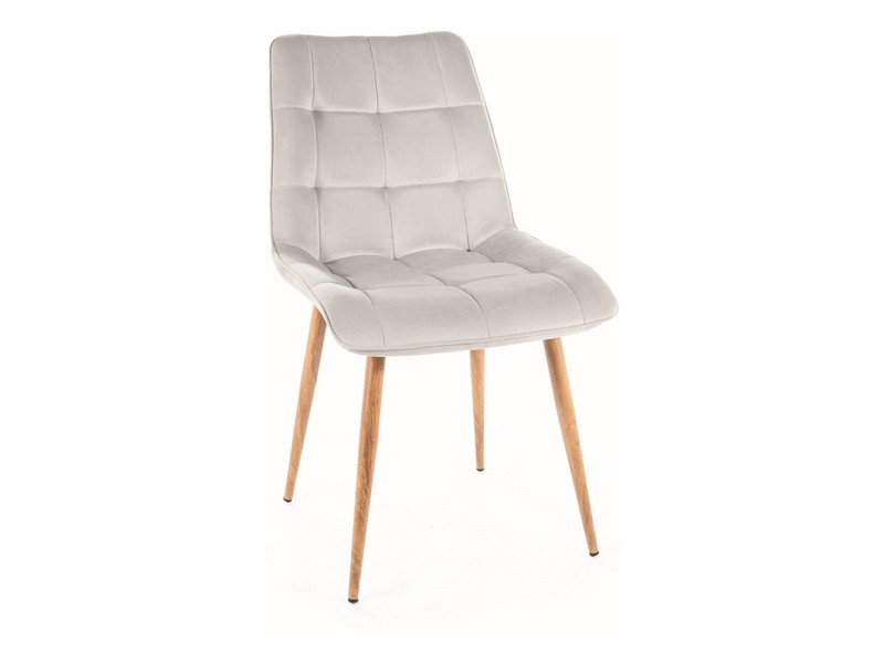 KRZESŁO CHIC D VELVET DĄB STELAŻ / J. SZARY BLUVEL 03 DIOMMI-80-2681 KRZESŁO CHIC D VELVET DĄB STELAŻ / J. SZARY BLUVEL 03 DIOMMI-80-2681