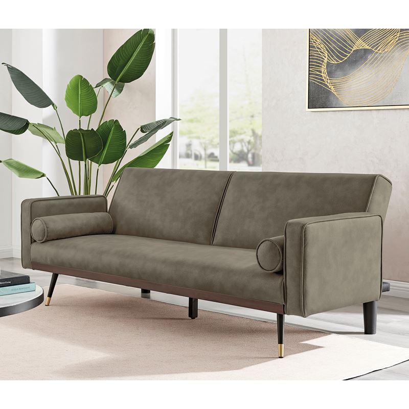 WOODWELL Ε9443,3CLICK Καναπές – Κρεβάτι Σαλονιού – Καθιστικού, Ύφασμα Suede Cappuccino 192x84x76cm Bed:192x98x37cm Ε9443,3 WOODWELL Ε9443,3CLICK Καναπές – Κρεβάτι Σαλονιού – Καθιστικού, Ύφασμα Suede Cappuccino 192x84x76cm Bed:192x98x37cm Ε9443,3