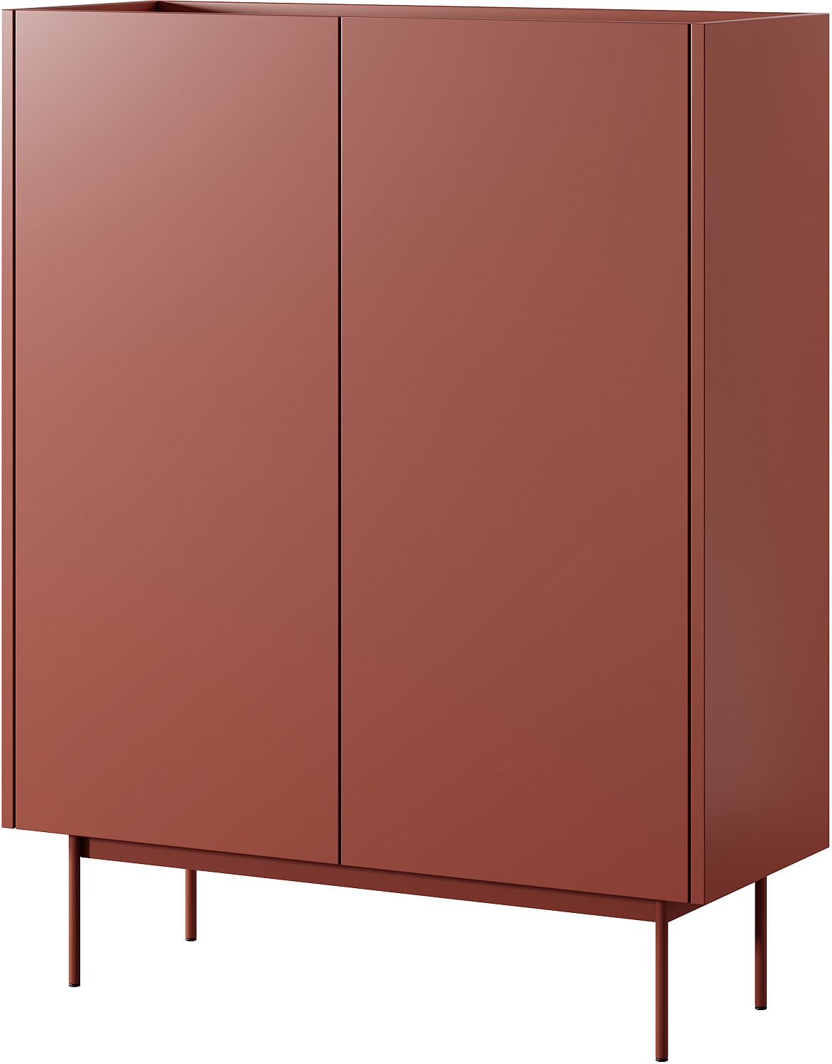 Lh-homefurniture Μπουφές "Color" κεραμικό κόκκινο + Φυσικό 97x122x37cm P_CLR_SV_R Lh-homefurniture Μπουφές "Color" κεραμικό κόκκινο + Φυσικό 97x122x37cm P_CLR_SV_R