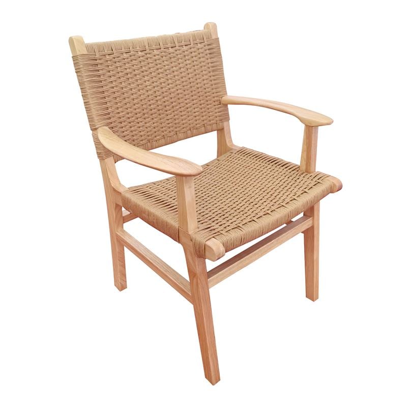 WOODWELL Ε7028COMO Πολυθρόνα Τραπεζαρίας Φυσικό, Κάθισμα Paper Rope 63x59x86cm Ε7028 WOODWELL Ε7028COMO Πολυθρόνα Τραπεζαρίας Φυσικό, Κάθισμα Paper Rope 63x59x86cm Ε7028