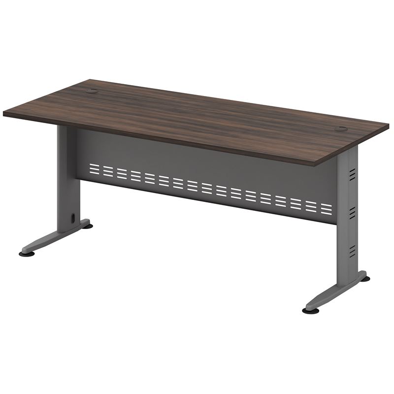WOODWELL ΕΟ982,1COMPACT Γραφείο Απόχρωση Γκρι – Σκούρο Καρυδί 180x80x75cm ΕΟ982,1 WOODWELL ΕΟ982,1COMPACT Γραφείο Απόχρωση Γκρι – Σκούρο Καρυδί 180x80x75cm ΕΟ982,1