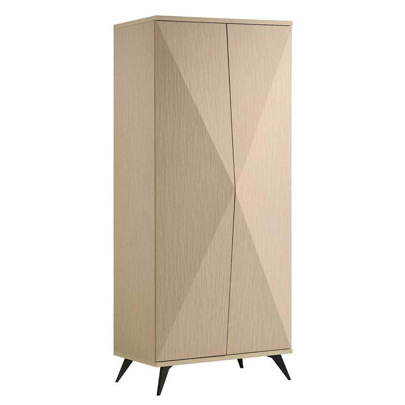 WOODWELL Ε7339,7CRONOS Ντουλάπα Δίφυλλη, Απόχρωση Φυσικό 80x60x195cm Ε7339,7 WOODWELL Ε7339,7CRONOS Ντουλάπα Δίφυλλη, Απόχρωση Φυσικό 80x60x195cm Ε7339,7