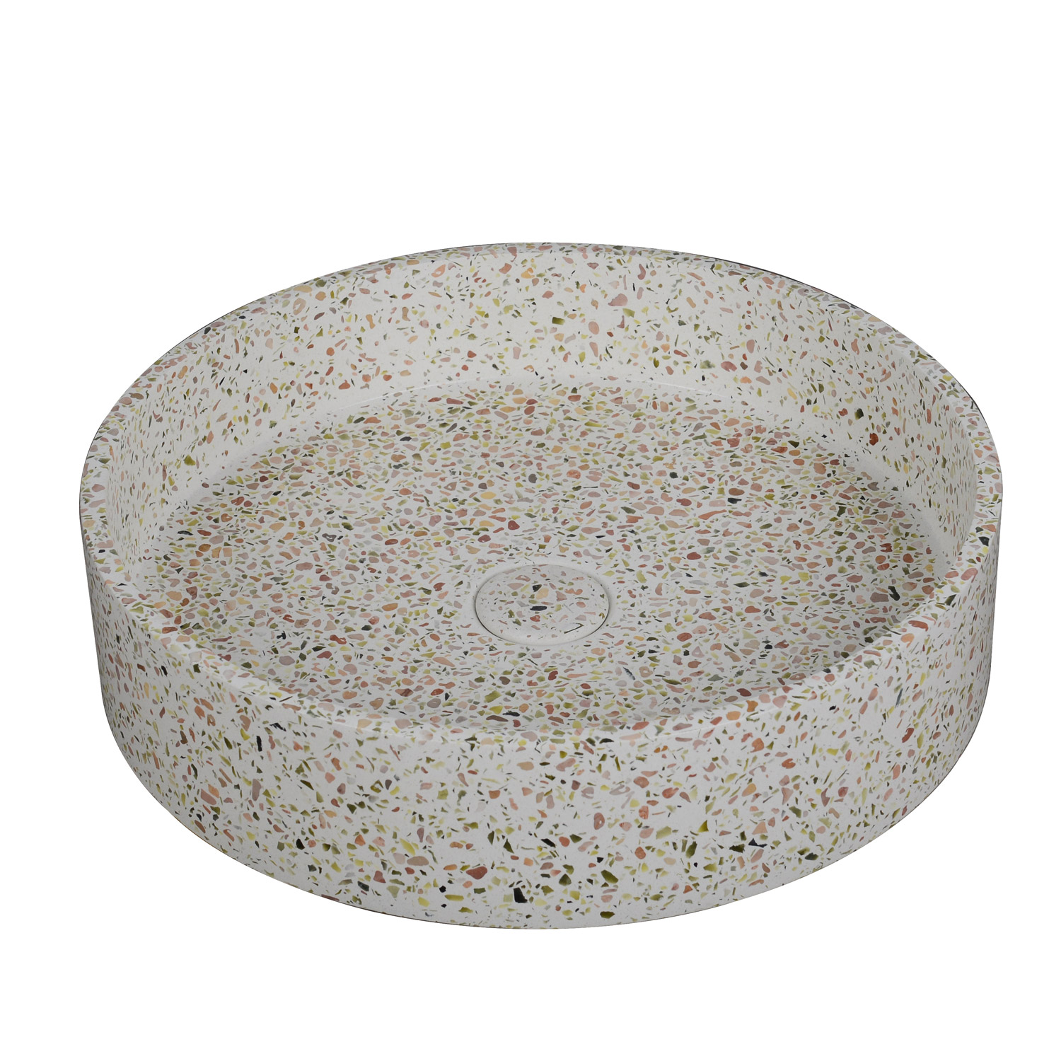 KARAG ELPIS Νιπτήρας επικαθήμενος με βαλβίδα ELPIS Fruitcake CS-0003 KARAG Ø42,5x10cm KARAG-5206836668499 KARAG ELPIS Νιπτήρας επικαθήμενος με βαλβίδα ELPIS Fruitcake CS-0003 KARAG Ø42,5x10cm KARAG-5206836668499