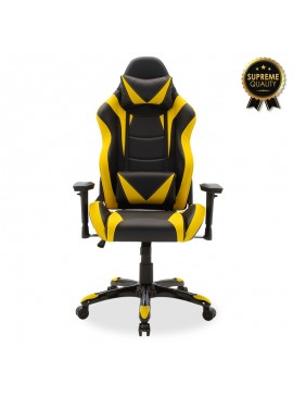Καρέκλα γραφείου Russel-Gaming SUPREME QUALITY pu μαύρο-κίτρινο 095-000004