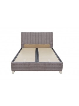 Κρεβάτι υπέρδιπλο "DREAM" με αποθηκευτικό χώρο σε χρώμα καφε 160x200 100-02768