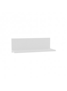 Ραφιέρα τοίχου Fane pakoworld λευκό μελαμίνης 60x21.6x19.6εκ 120-000463