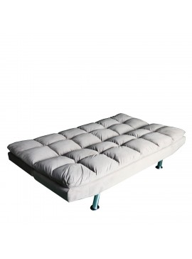 ArteLibre Καναπές Κρεβάτι Τριθέσιος ALMIDA Ανοιχτό Καφέ 182x92x93cm Arte-14490006