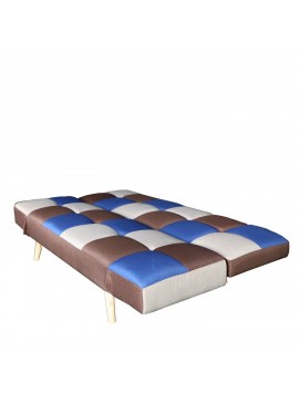 ArteLibre Καναπές Κρεβάτι Τριθέσιος FLO Πολύχρωμο 190x98x90cm VS1835B Arte-14490008
