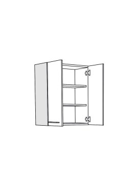 Matis Επιτοίχιο ντουλάπι κουζίνας In MDF 60εκ με 2 πόρτες Cashmere γυαλιστερό MatisKV6059