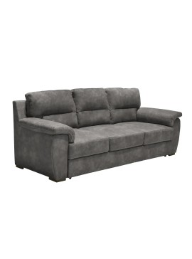 Matis Τριθέσιος καναπές κρεβάτι Boss Ανθρακί 236x90x92εκ. Matis21