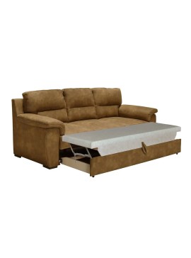 Matis Τριθέσιος καναπές κρεβάτι Boss Κονιάκ 236x90x92εκ. Matis25