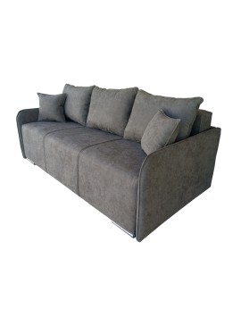 MATIS komo MD-KOMO Τριθέσιος καναπές με κρεβάτι και αποθηκευτικό χώρο bronx beige μπεζ-καφέ Matiskomo