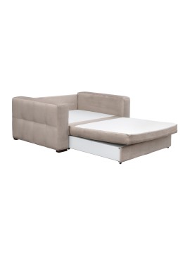 Matis Διθέσιος καναπές κρεβάτι Living Μπεζ 160x101x83εκ. Matis60