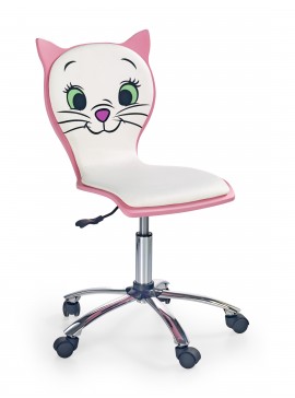 KITTY 2 chair color: white/pink DIOMMI V-CH-KITTY_2-FOT DIOMMI60-21401