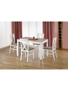 MAURYCY table color: sonoma oak / white DIOMMI V-PL-MAURYCY-ST-SONOMA/BIAŁY DIOMMI60-22376