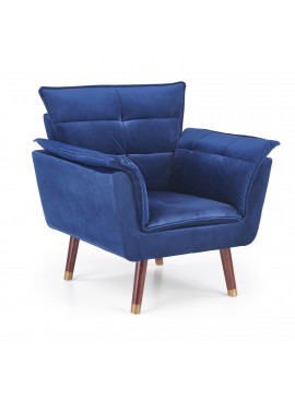 REZZO leisure chair, color: navy blue DIOMMI V-CH-REZZO-FOT-GRANATOWY DIOMMI60-21742