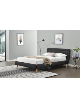 ELANDA 140 bed, color: dark grey DIOMMI V-CH-ELANDA_140-LOZ-C.POPIEL