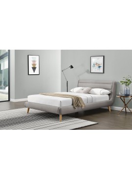 ELANDA 140 bed, color: light grey DIOMMI V-CH-ELANDA_140-LOZ-J.POPIEL