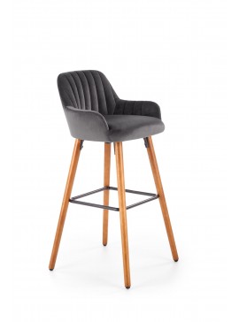 H93 bar stool, color: dark grey DIOMMI V-CH-H/93-C.POPIEL DIOMMI60-20827