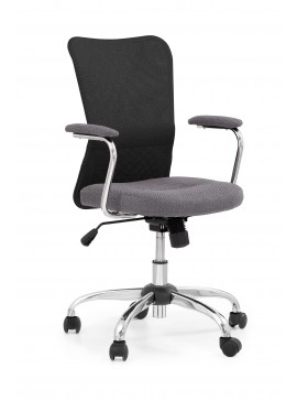 ANDY chair color: grey/black DIOMMI V-CH-ANDY-FOT-CZARNY DIOMMI60-20329