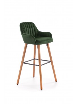 H93 bar stool, color: dark green DIOMMI V-CH-H/93-C.ZIELONY DIOMMI60-20828