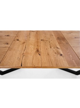 MASSIVE extension table, color: light oak / black DIOMMI V-PL-MASSIVE-ST DIOMMI60-22368