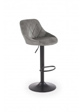 H101 bar stool grey DIOMMI V-CH-H/101-POPIELATY