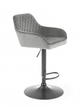 H103 bar stool grey DIOMMI V-CH-H/103-POPIELATY DIOMMI60-20770