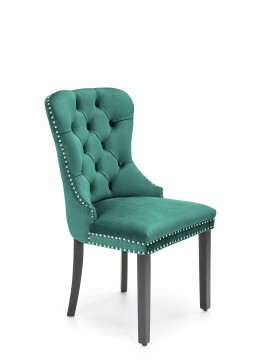 MIYA chair black/dark green DIOMMI V-CH-MIYA-KR-C.ZIELONY DIOMMI60-21545